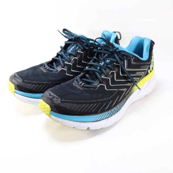 Hoka One One Clifton 4 Men\'s Size‎ 12 Gray White Athletic Running Shoes Sneakers main image 8